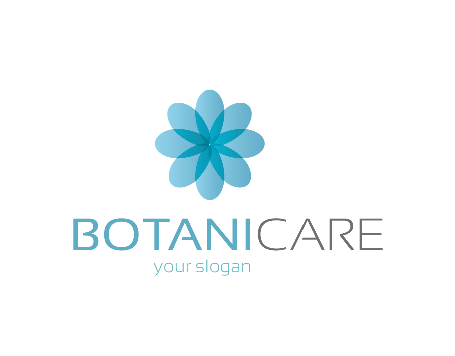 Botanicare Logo with Blue Flower Icon